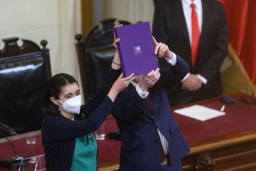 Inicio de proceso constituyente en Chile. Foto: REUTERS