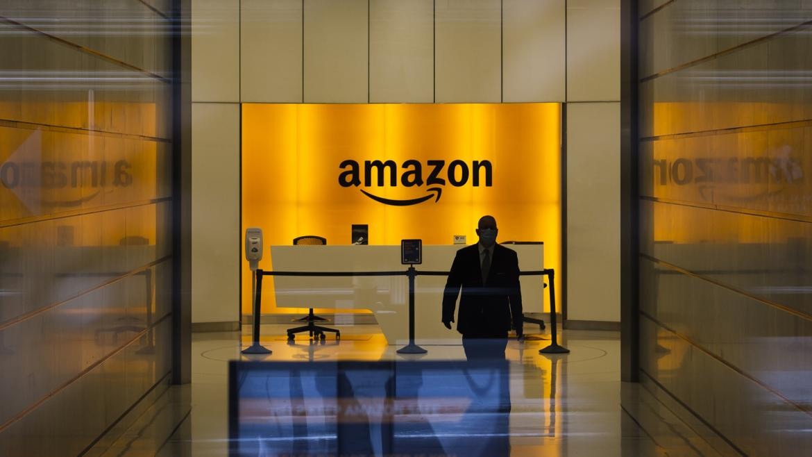 Oficina de Amazon. Foto: REUTERS