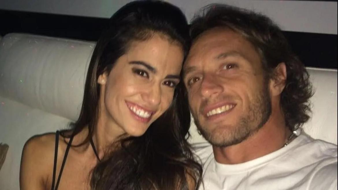 Delfina Gerez Bosco y su marido.