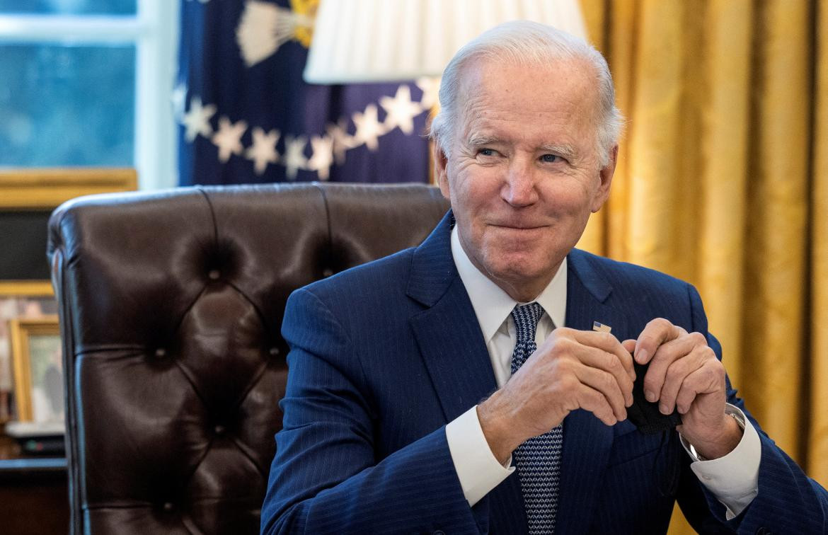 Joe Biden, presidente de Estados Unidos. Foto: REUTERS