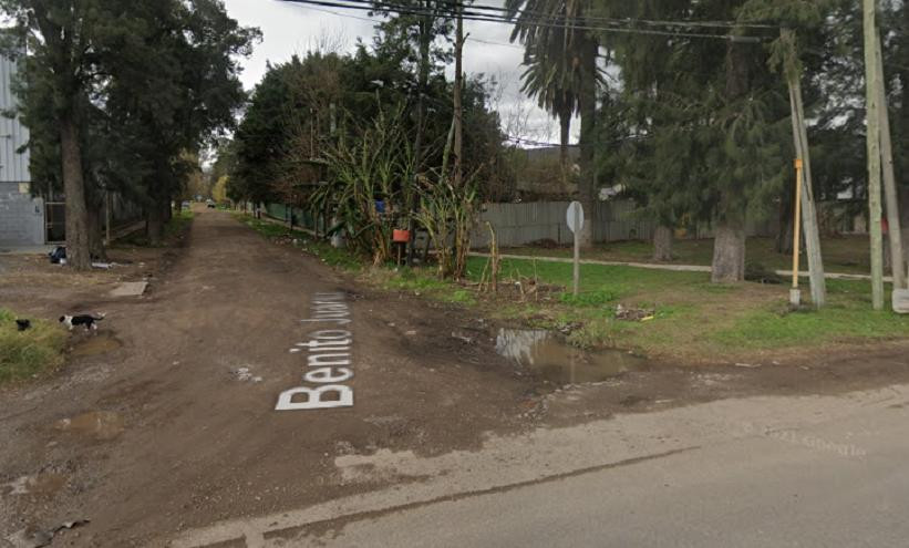 Lugar del asesinato en Pilar. Foto: Google Maps