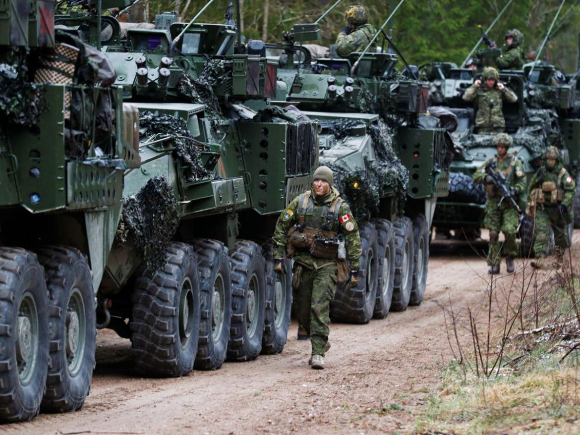 Guerra en Ucrania, armamento. Foto: REUTERS