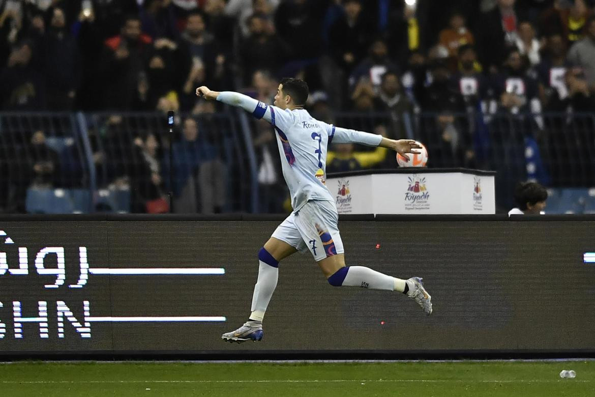 Cristiano Ronaldo convirtió un doblete ante PSG. Foto: EFE.