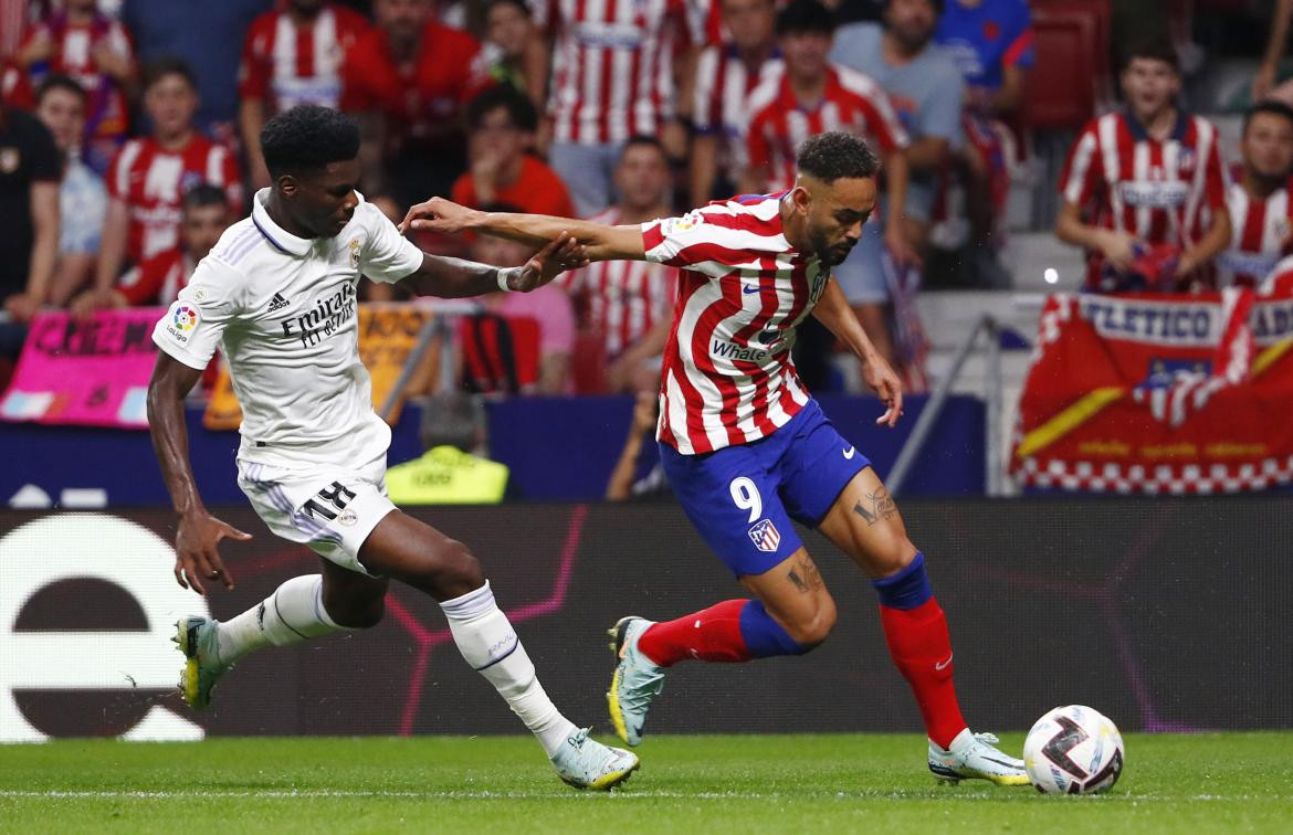 Real Madrid vs. Atlético de Madrid. Foto: EFE.