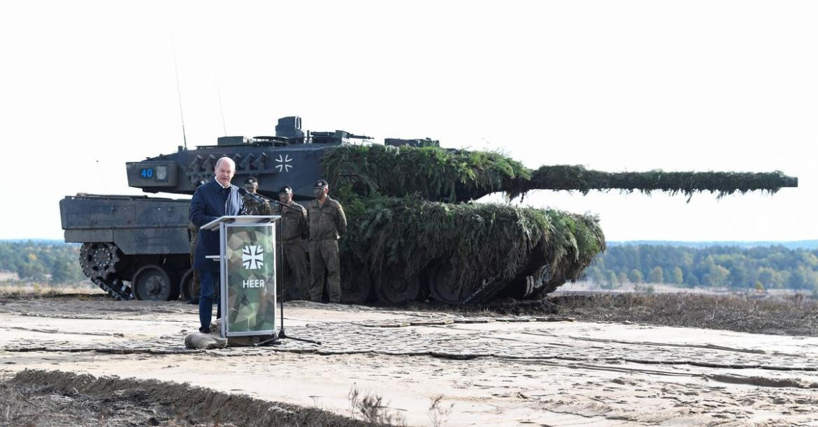 Tanques Leopard 2, el pedido de Ucrania a sus aliados. Foto: REUTERS