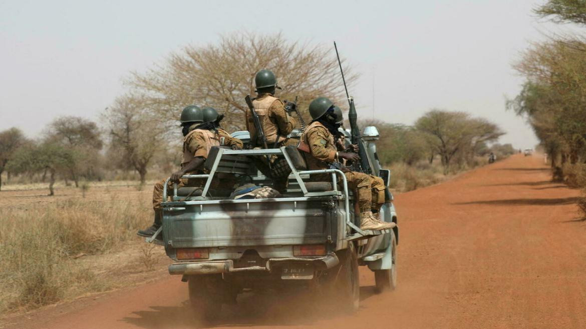 Operativo militar en Burkina Faso.