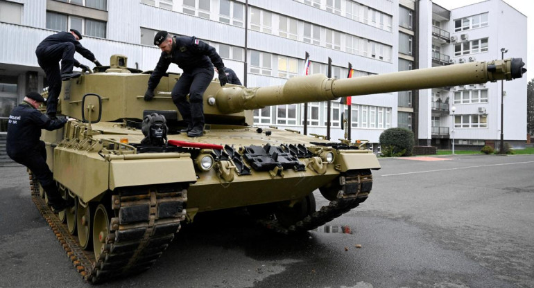 Los tanques Leopard que Ucrania le reclama a Alemania_Reuters