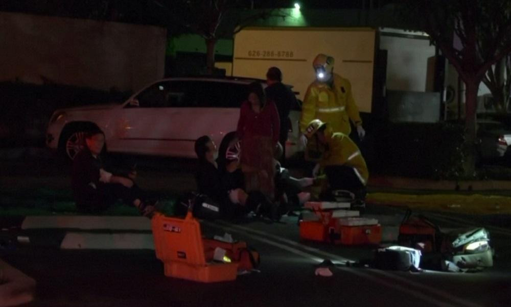 Tiroteo en Los Ángeles, foto captura de video Reuters