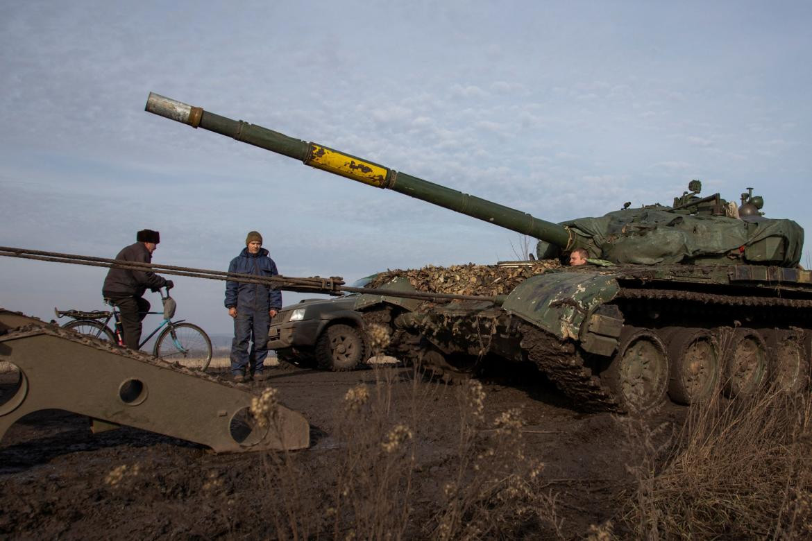 Guerra Rusia y Ucrania, tanques Leopard, Reuters