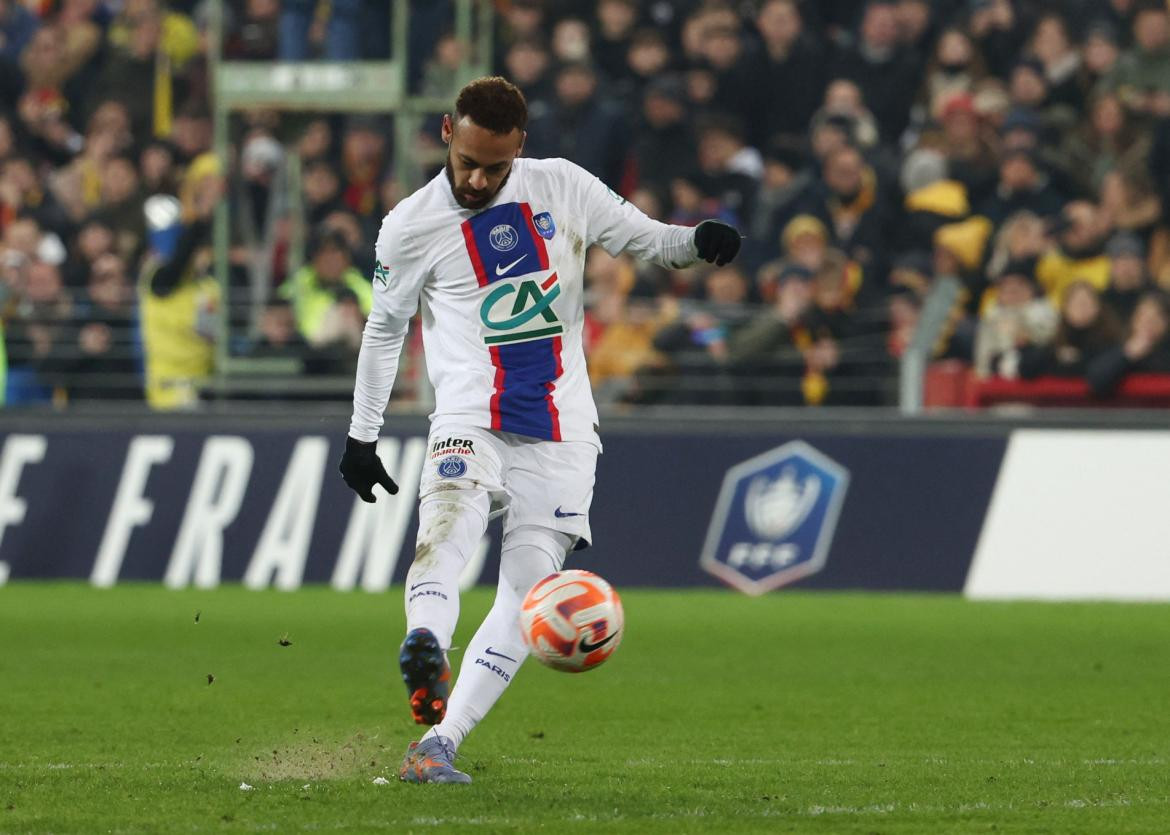 Neymar Jr.; Copa de Francia. Foto: Reuters.