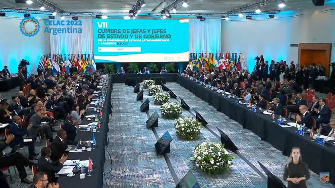 CELAC, foto captura de video	