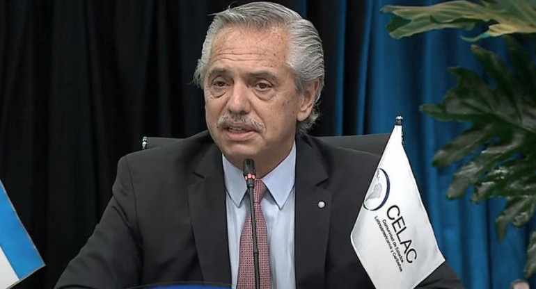 Alberto Fernández, Gobierno, CELAC, Télam