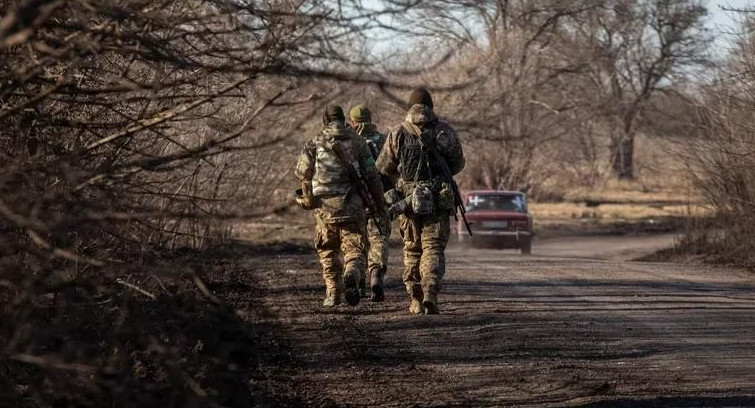 Soldados ucranianos, guerra con Rusia. Foto: REUTERS