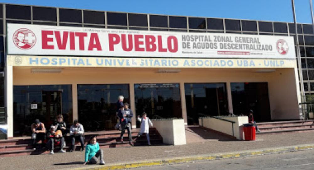 Hospital Evita Pueblo de Berazategui. Foto: Google Maps.