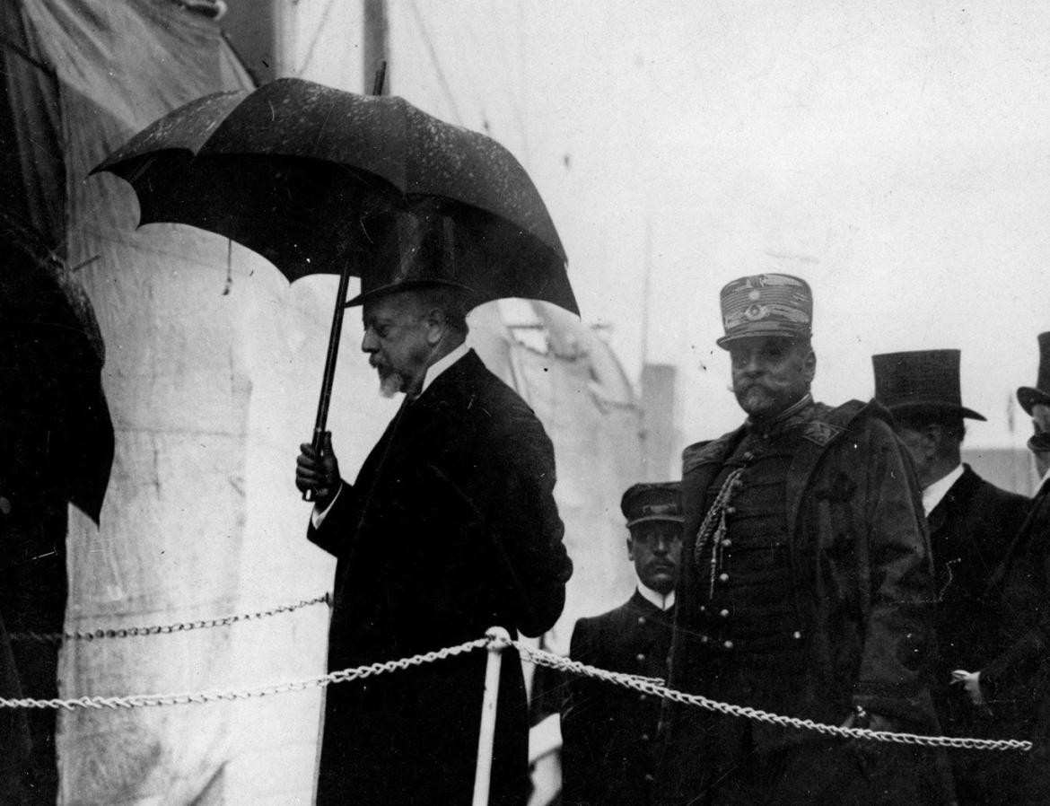 Julio Argentino Roca y el Coronel Gramajo. Foto: Archivo General de la Nación