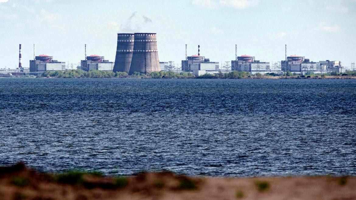 Zaporiyia, planta nuclear. Foto: REUTERS