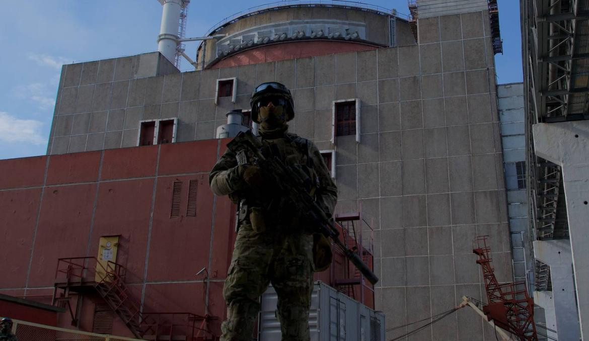 Zaporiyia, planta nuclear. Foto: REUTERS