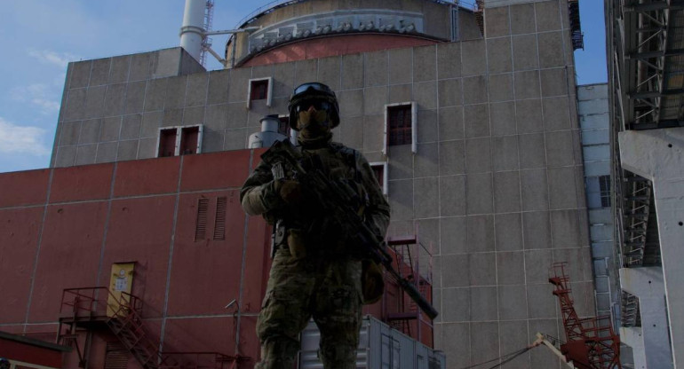 Zaporiyia, planta nuclear. Foto: REUTERS