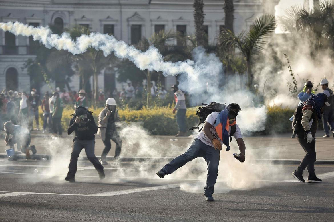Protestas en Perú_EFE