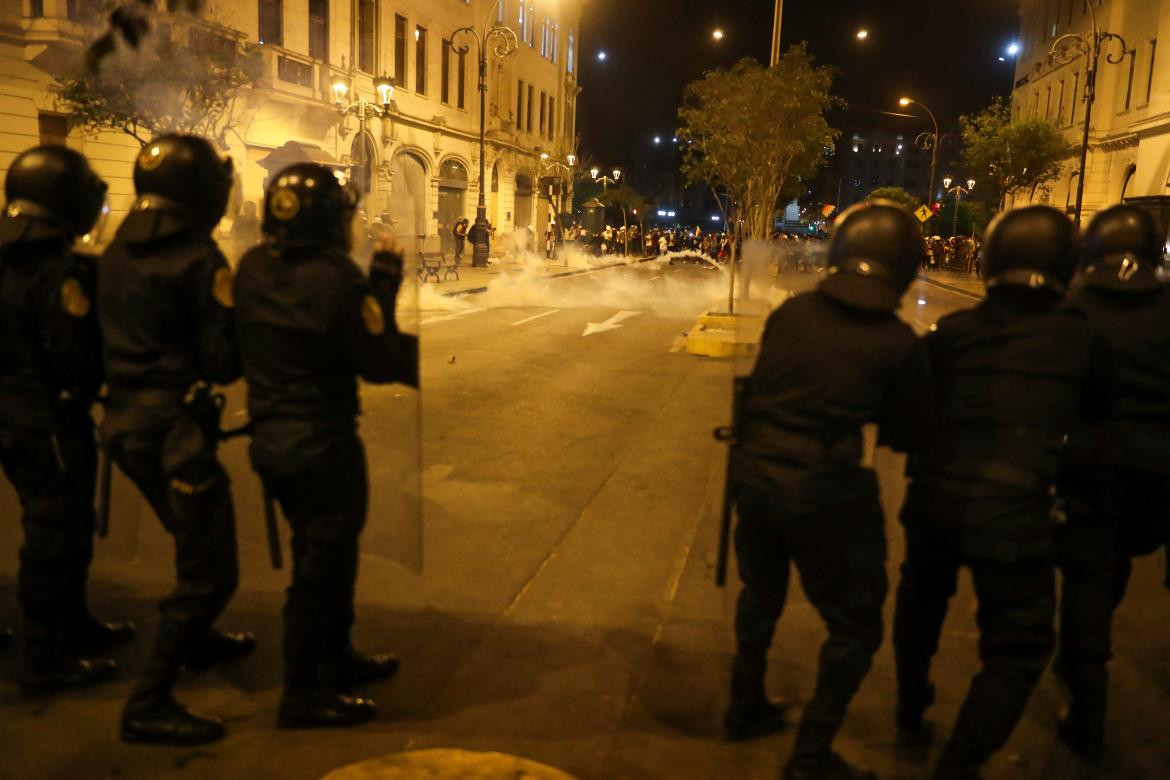 Conflicto en las calles de Perú. Foto: REUTERS.