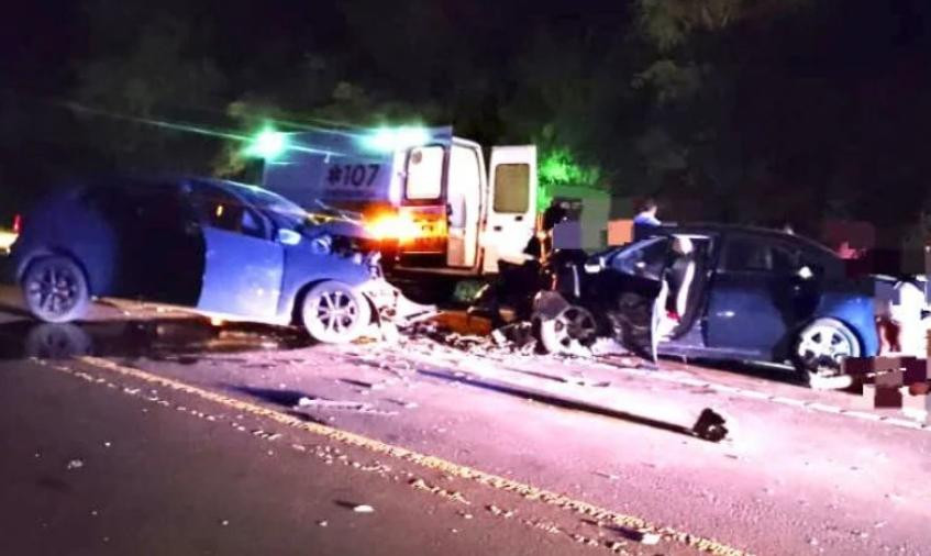 Accidente del hijo de un intendente de Misiones. Foto: NA.