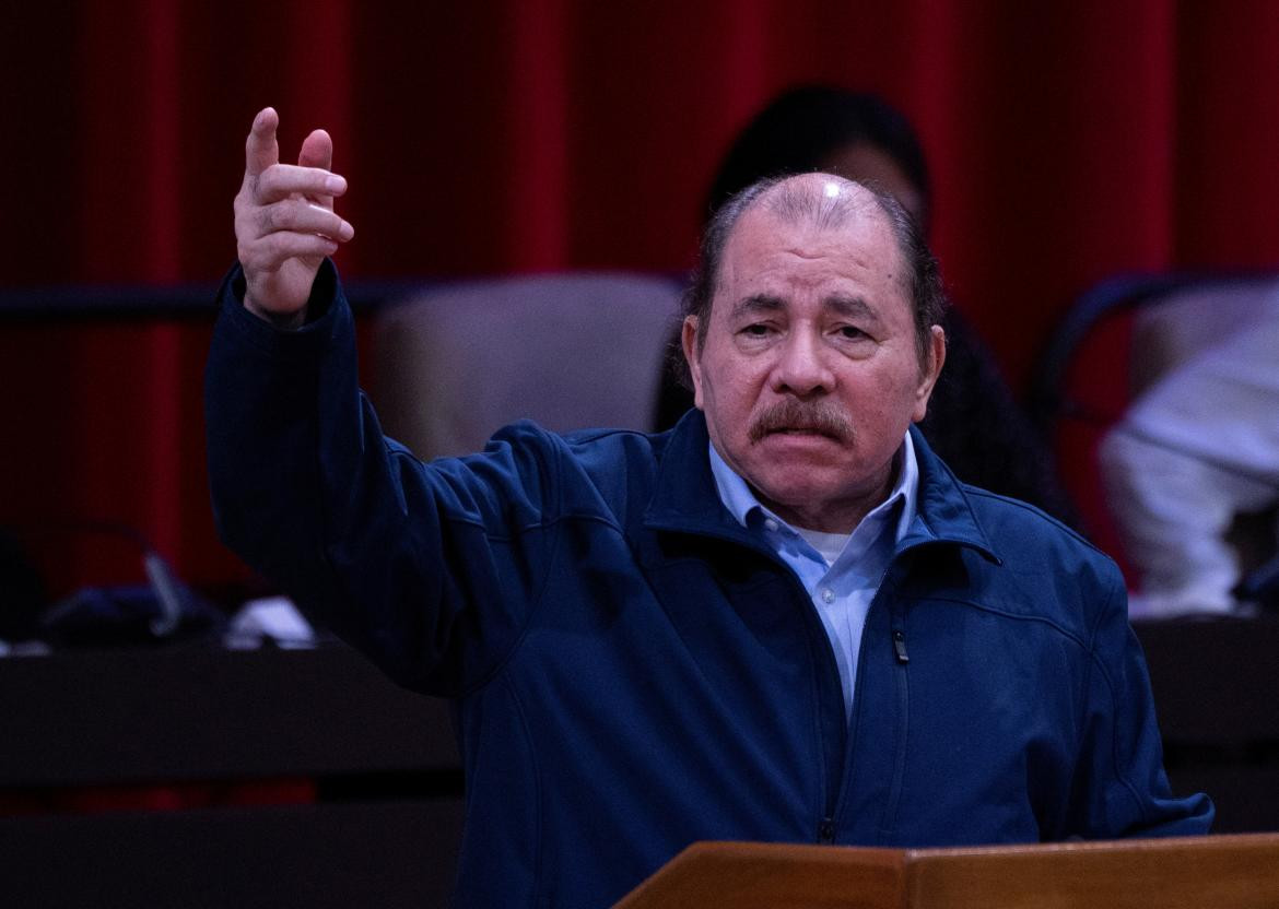 Daniel Ortega, presidente de Nicaragua. Foto: REUTERS.