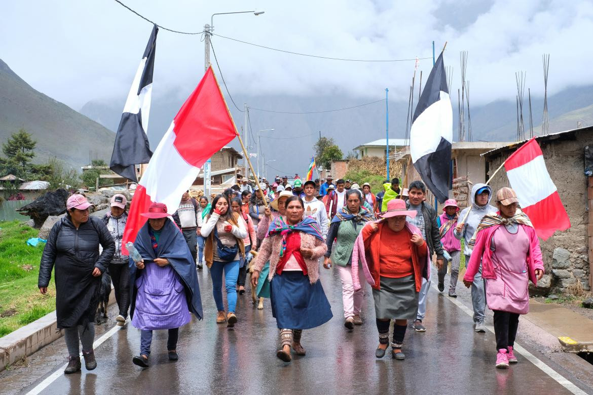 Protestas en Perú. Foto: REUTERS