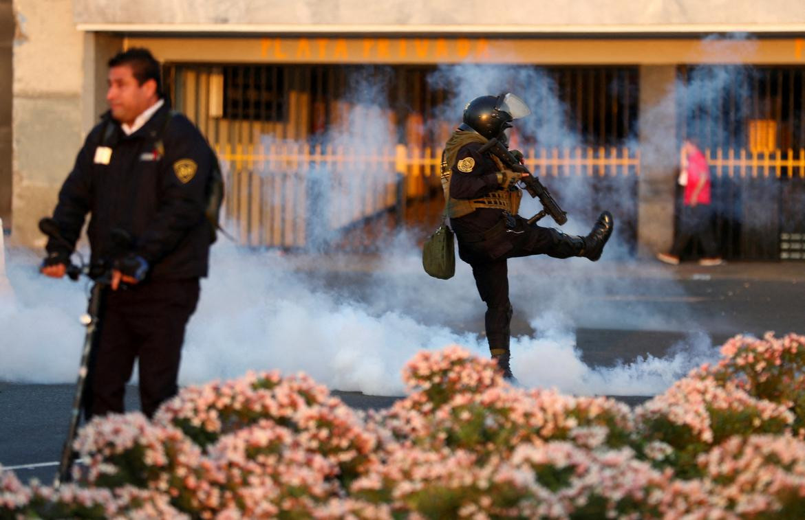 Protestas en Perú. Foto: REUTERS