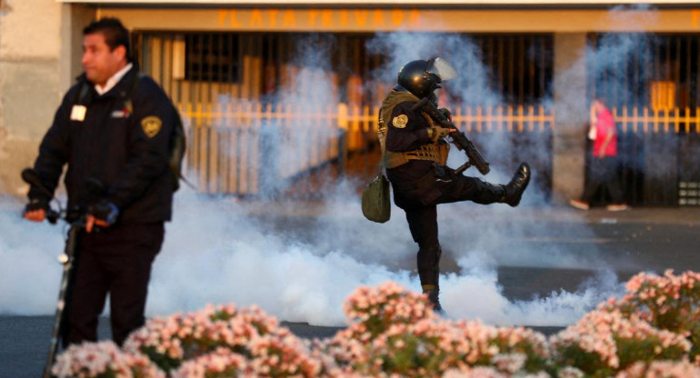 Protestas en Perú. Foto: REUTERS