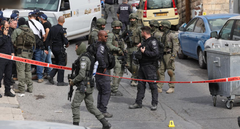 Fuerzas de seguridad de Israel_Télam