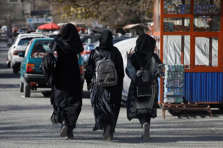 Mujeres en Afganistán. Foto: REUTERS