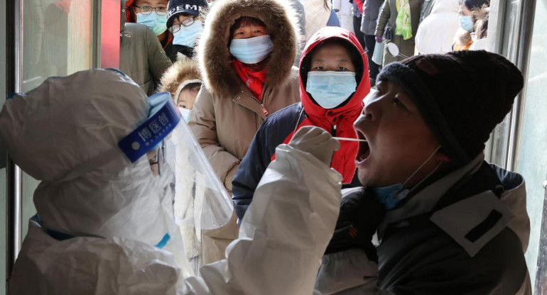 Coronavirus en China. Foto: REUTERS