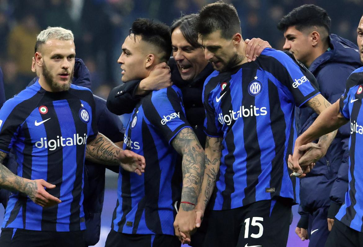 Copa Italia, Inter vs. Atalanta. Foto: EFE.