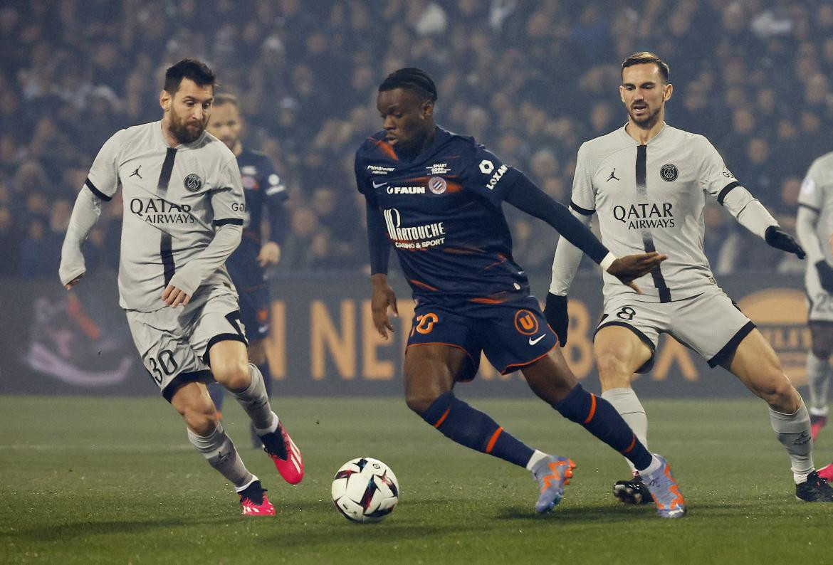 Liga 1, Montpellier vs. PSG. Foto: REUTERS.