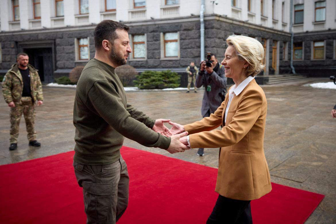 Zelenski y Von der Leyen_Reuters