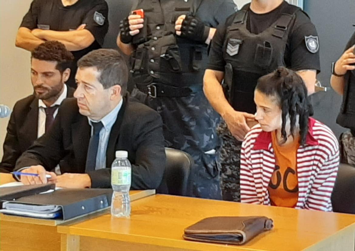 Magdalena Espósito Valenti en el juicio por la muerte de Lucio Dupuy. Foto: NA.