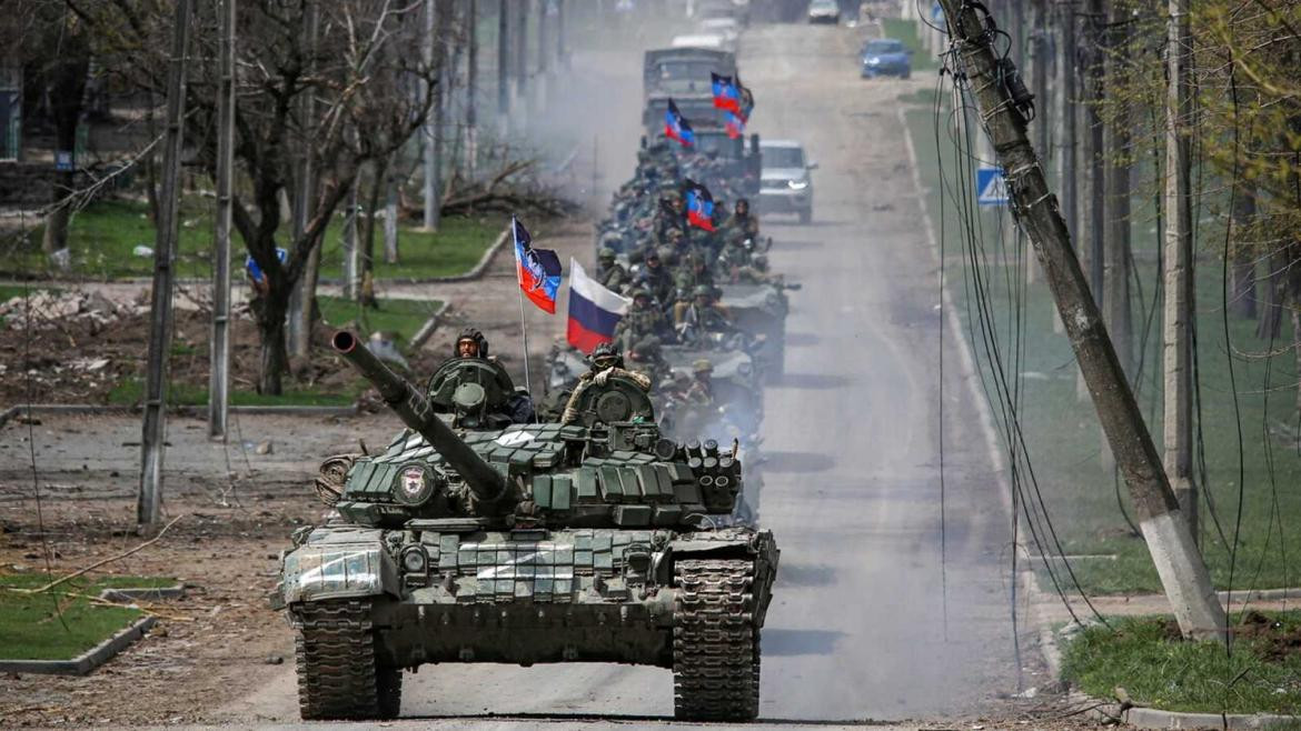 Tropas rusas en Ucrania. Foto: REUTERS