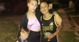 Lucio Dupuy con Magdalena Espósito Valenti y Abigail Páez. Foto: NA.