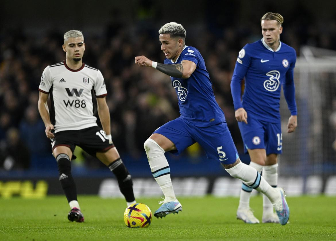 Enzo Fernández, Chelsea. Foto: REUTERS