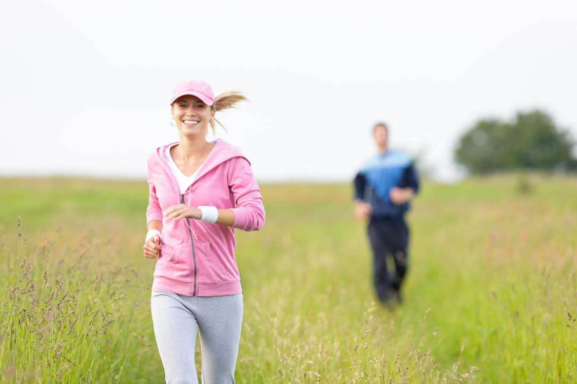 Actividad física_ correr. Foto Alamy