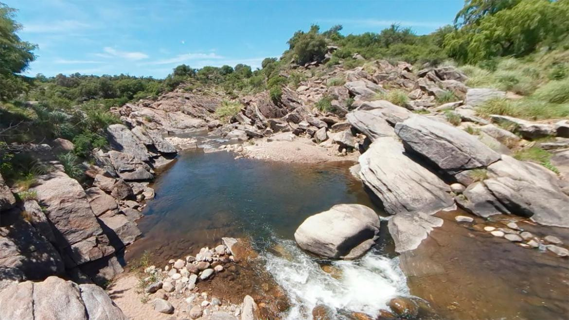 Río de los Siete Cajones. Foto: Télam