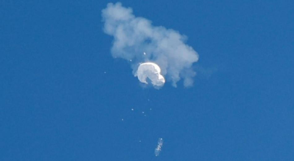 El globo chino causó gran tensión entre Estados Unidos y China. NA