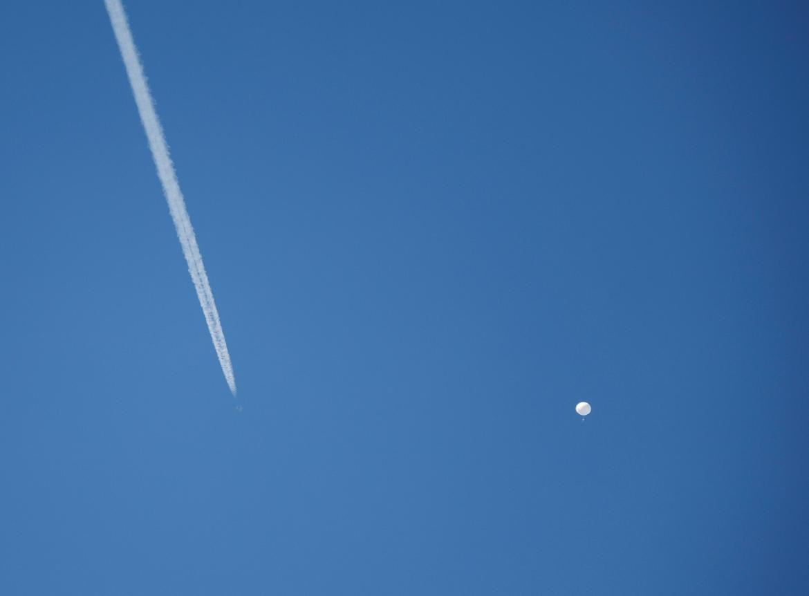 Globo aerostático espía de China, Reuters