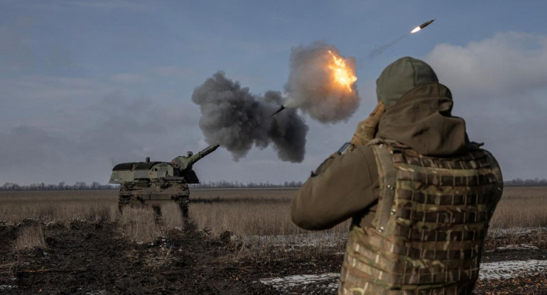Guerra Rusia y Ucrania, tanques, Reuters