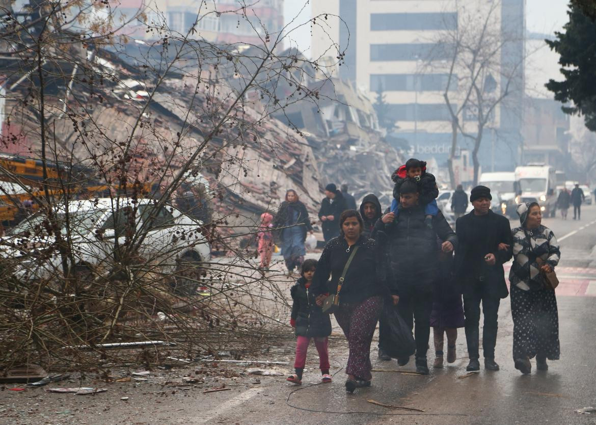 Terremoto en Turquía y Siria 1. Foto: Reuters.