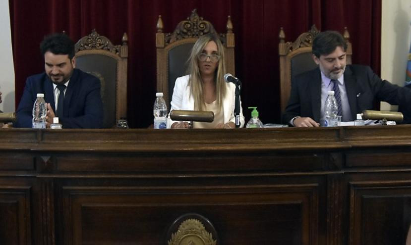 El Tribunal que juzgó a los rugbiers por el crimen de Báez Sosa. Foto: NA