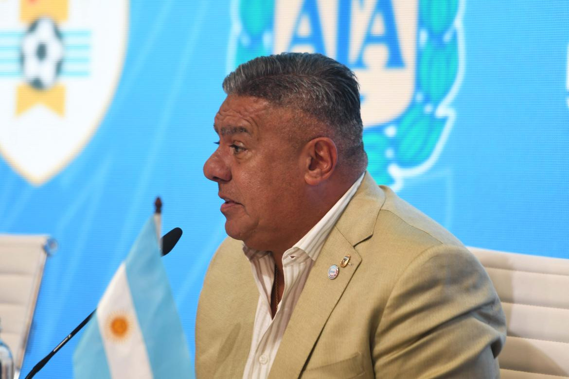 Chiqui Tapia, presidente de AFA. Foto: Télam