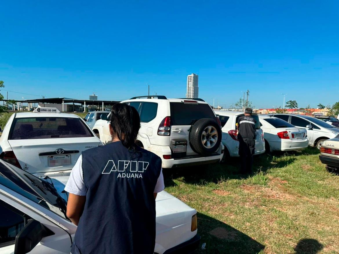 Operativo Aduana en Misiones. Foto: prensa AFIP