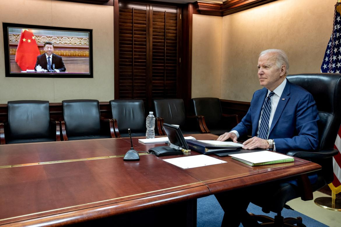 Joe Biden y Xi Jinping. Foto: REUTERS