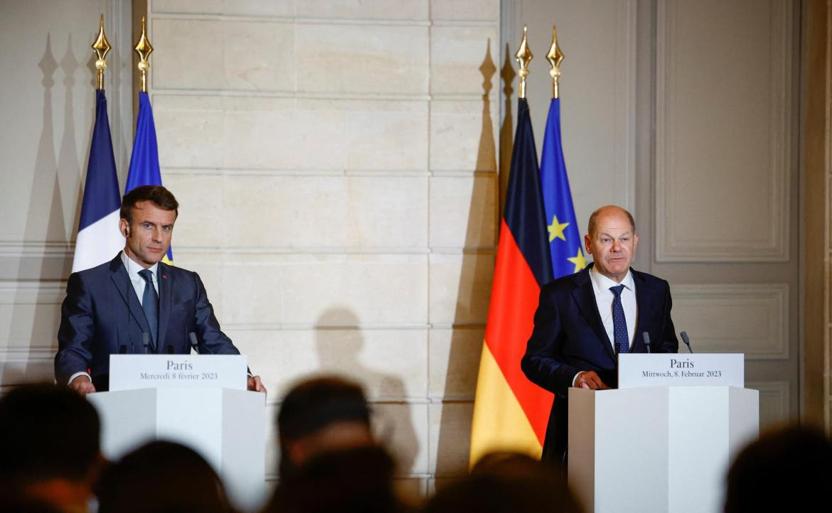 Zelenski llegó a París para su reunión con Macron y Scholz. EFE